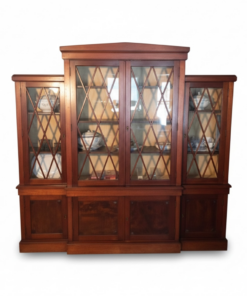 Armário Library Bookcase Regency - L 2,20 x P 0,39 X A 2,20