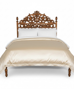 Cama de Casal Dourada - L 2,00 x P 1,49 x A 1,45