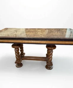 Mesa Tampo Animal Print - 1,66 x 0,78 x 0,76 Alt.