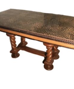 Mesa Tampo Animal Print - 1,66 x 0,78 x 0,76 Alt.