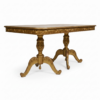 Mesa de Jantar Dourada - C 1,60 x P 0,90 x A 0,78