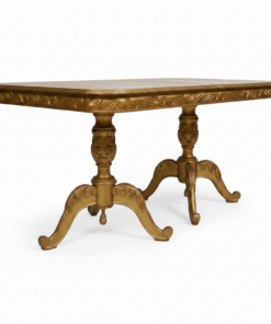 Mesa de Jantar Dourada - C 1,60 x P 0,90 x A 0,78