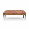 Puff Dourado - L 1,06 x P 0,50 x A 0,40
