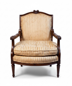 Poltrona Francesa Séc XIX - L 0,63 x P 0,52 x A 0,89