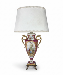 Luminária em Porcelana Francesa - 0,55alt.