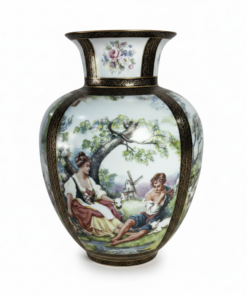 Vaso de porcelana - 0,30cm de altura