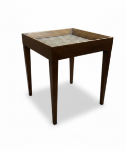 Mesa tampo Palha - 0,47 x 0,47 x 0,56 alt.