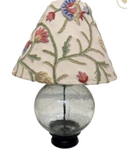 Luminária anos 50 transparente