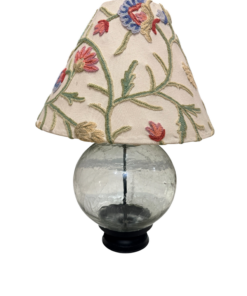 Luminária anos 50 transparente