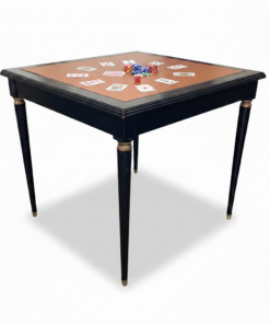 Mesa de Jogo anos 50 - 0,80 x 0,80 x 0,76 alt